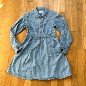 Chambray/Linen Utility Dress